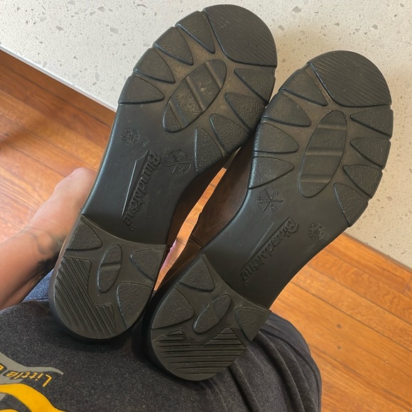 Blundstone 1673 Women’s Low-Heel Chelsea Boots - Leather - Antique Brown - Picture 4 of 5